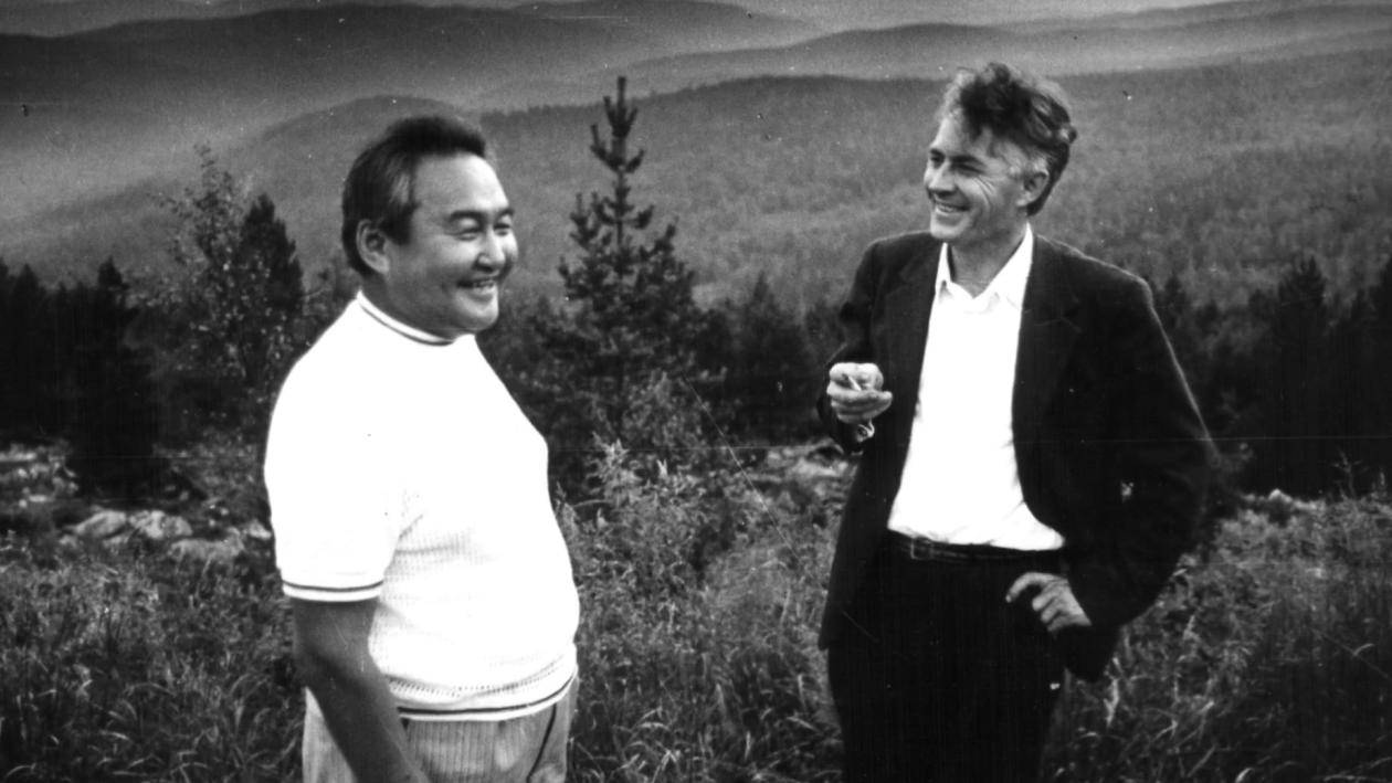 Исай Калашников и Д. Жалсараев