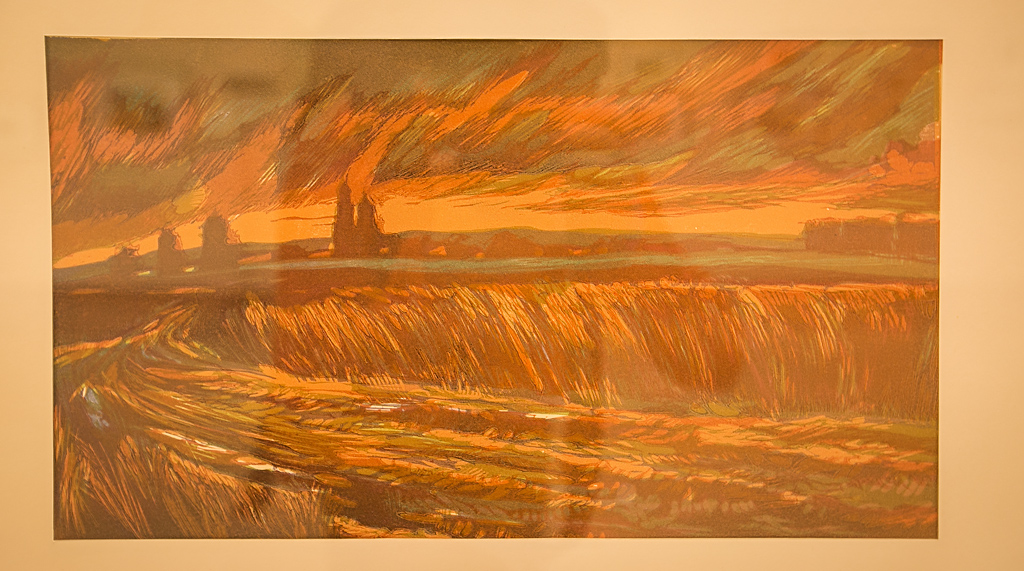 Пути-дороги Чехова и героев его рассказов могут увидеть жители Улан-Удэ на выставке гравюр, Фото с места события собственное