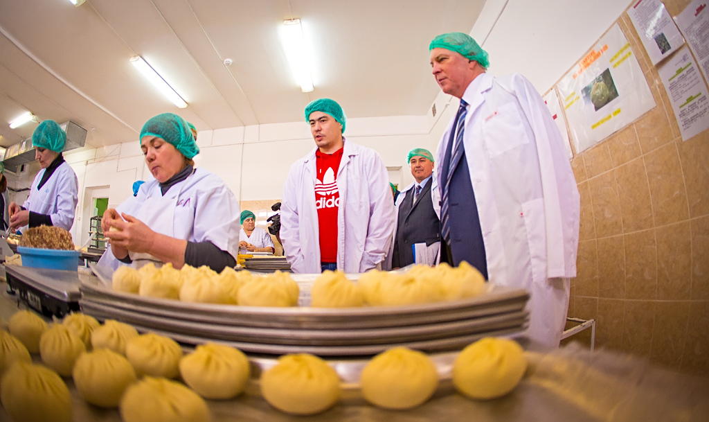 Производство полуфабрикатов на ООО "Эко Фуд", Фото с места события собственное