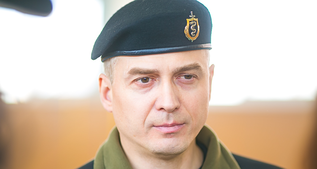 Полковник полиции, начальник отряда специального назначения "Гром" Александр Грасс, Фото с места события собственное