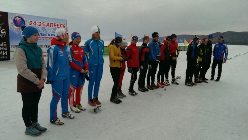 Лучшие лыжники Сибири посоревновались в спринте в рамках Байкальского марафона в Бурятии, Фото с места события собственное