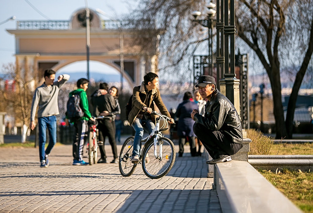 Наступления лета с нетерпением ждут жители Улан-Удэ, Фото с места события собственное
