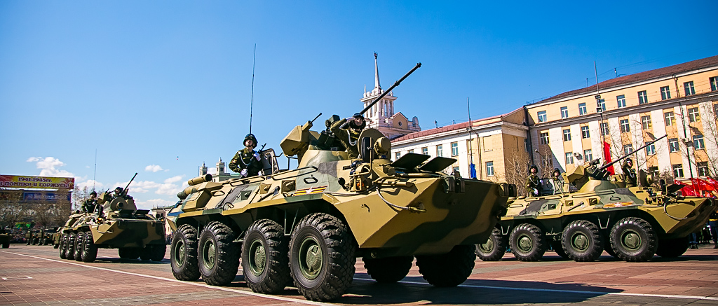 День Победы в Бурятии, Фото с места события собственное
