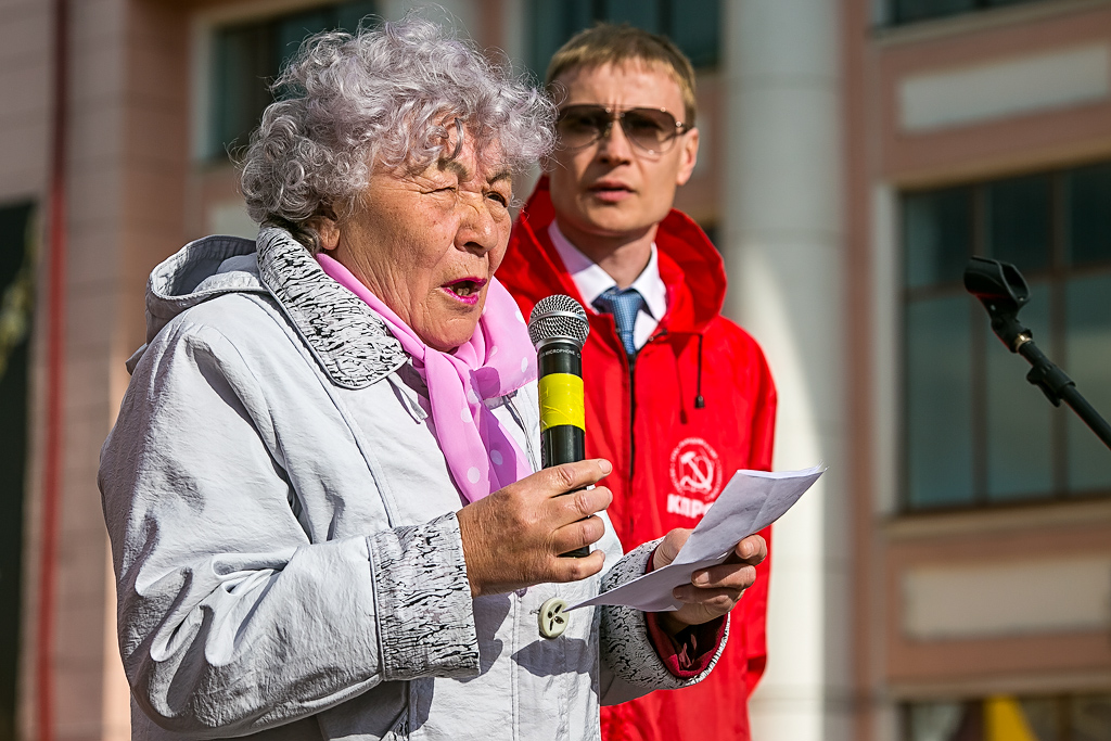 Митинг за отставку министра транспорта Сергея Козлова прошел в Бурятии