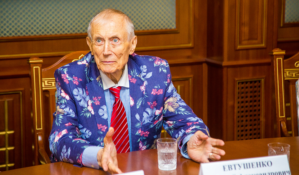 Евгений Евтушенко в Бурятии