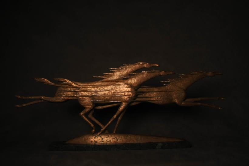 Чета скульпторов из Бурятии откроет свою выставку "След" в Москве