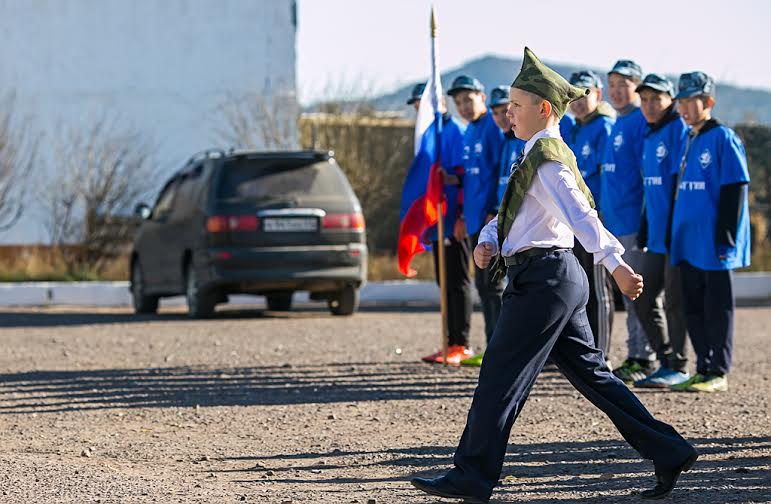 Этап Всероссийской детской спортивно-правовой игры "Юный страж закона" прошел в Улан-Удэ