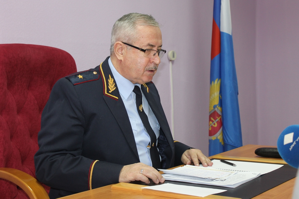 Начальник управления ФСКН по РБ генерал-майор полиции Сергей Титов