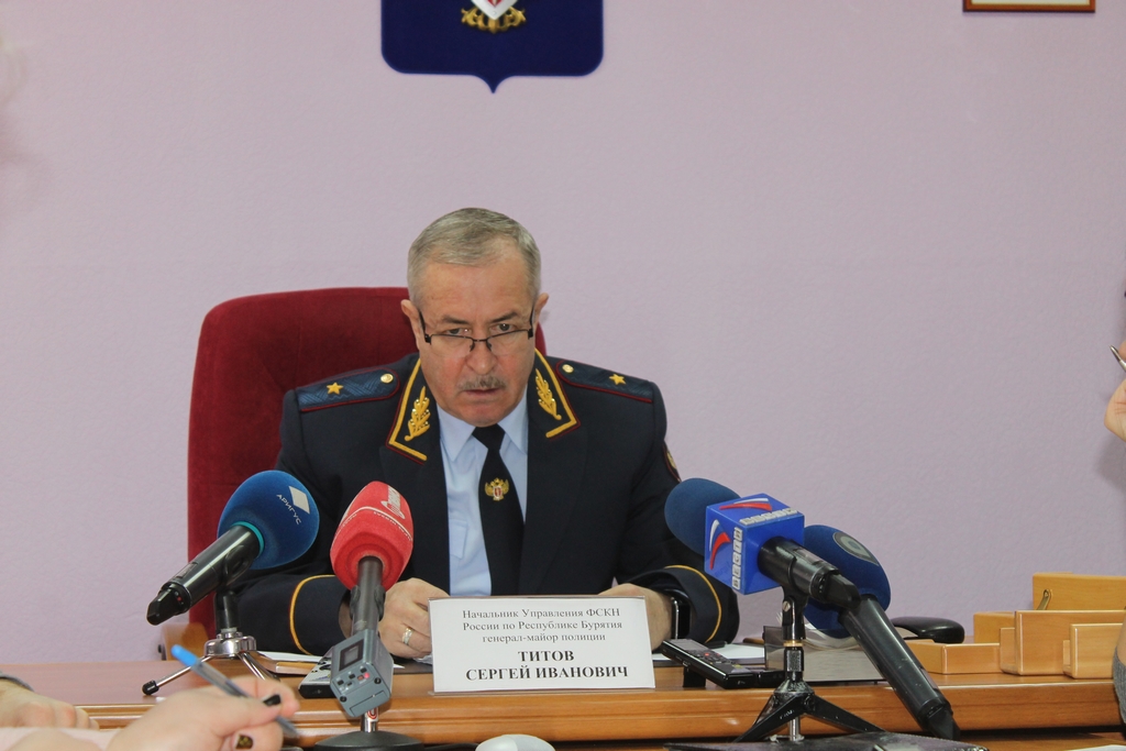 Начальник управления ФСКН по РБ генерал-майор полиции Сергей Титов