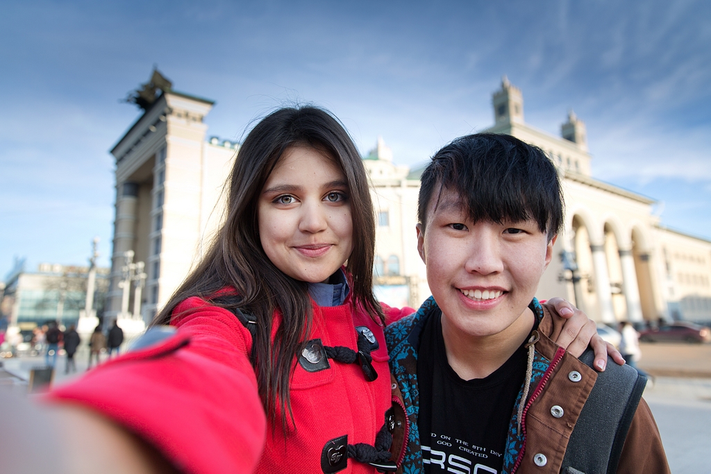 Театр оперы и балета – одно из самых красивых зданий центра Улан-Удэ