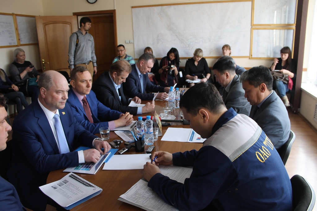 Выездное рабочее совещание на ТЭЦ-1 