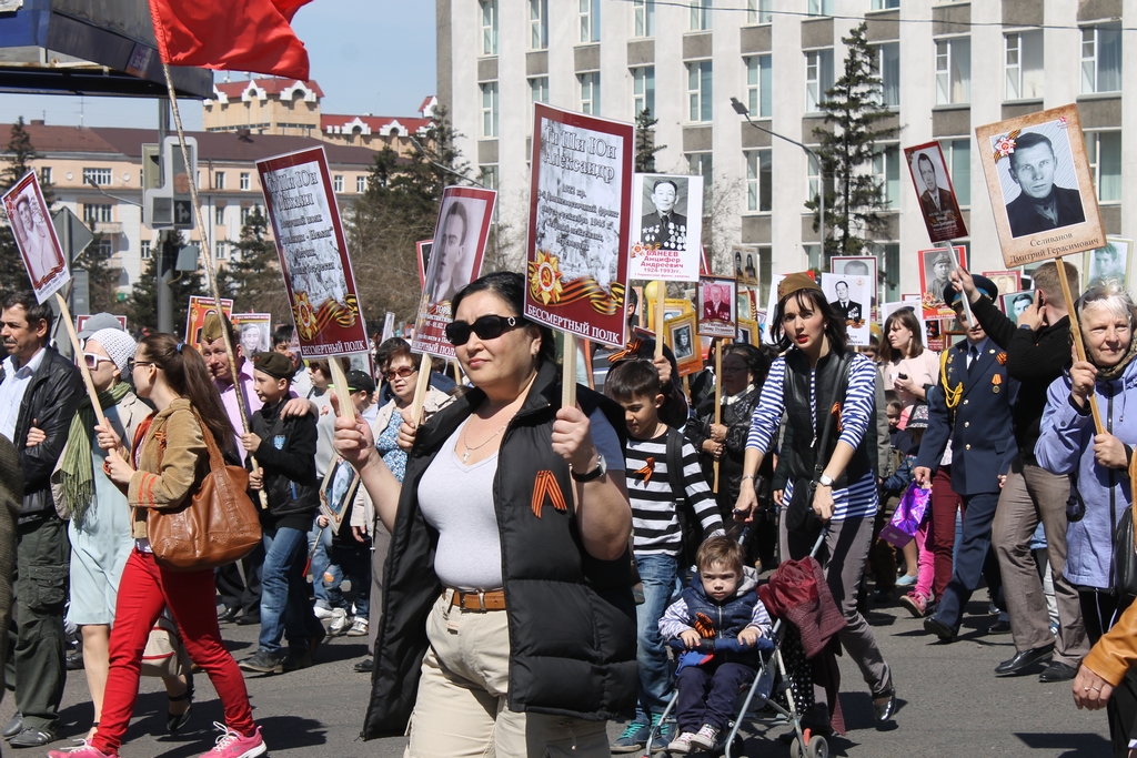 &quotБессмертный полк&quot Василий Тараруев, UlanMedia