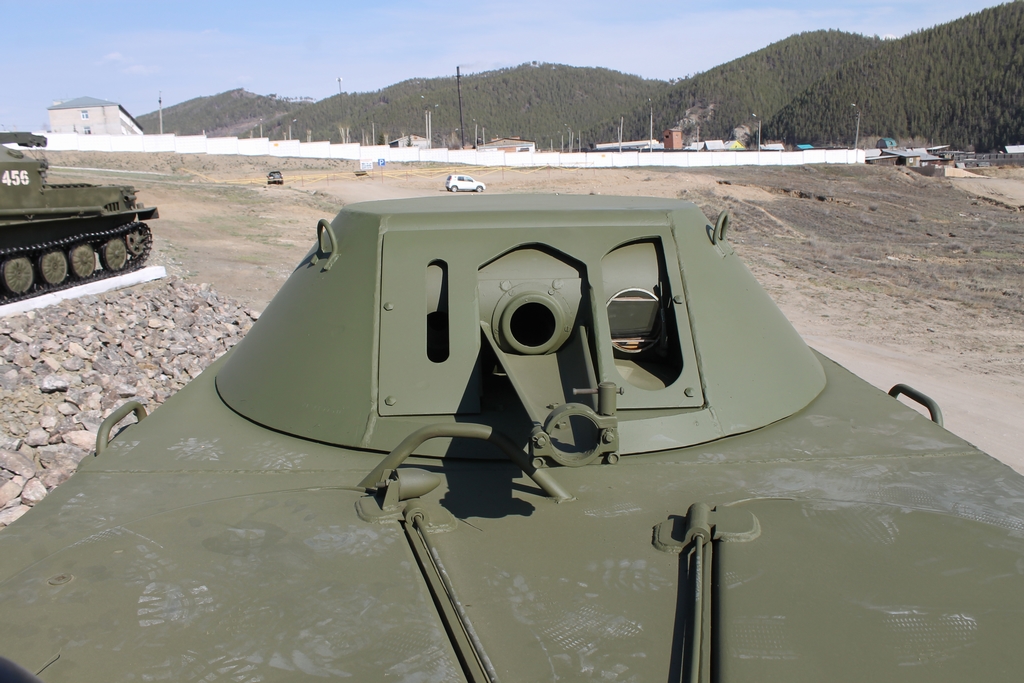 Башня БРДМ-2 с демонтированным вооружением