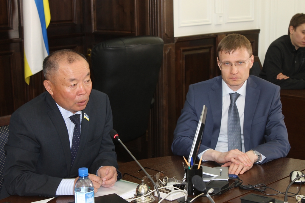 Цыденжап Батуев и Виктор Малышенко