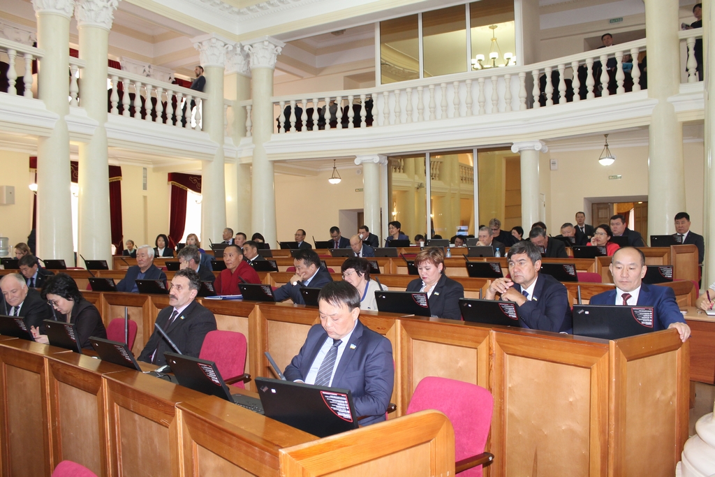 Сессия Народного Хурала Бурятии