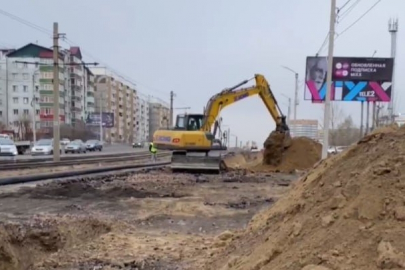 В Улан-Удэ ремонт улицы Ключевской продлили на неопределённый срок