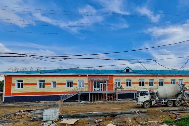 В Бурятии почти достроили поликлинику с новым подрядчиком