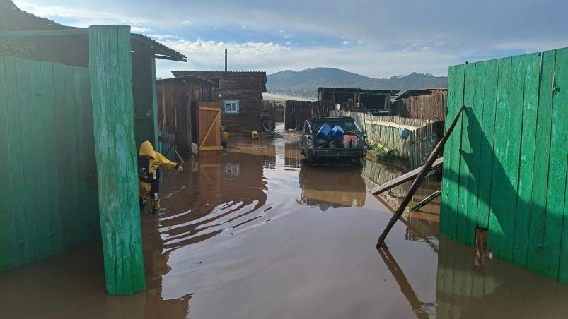 На село в Бурятии сошел сель с гор