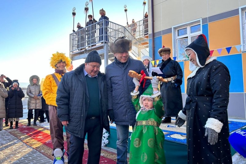 В самом большом улусе Бурятии открыли новый детсад