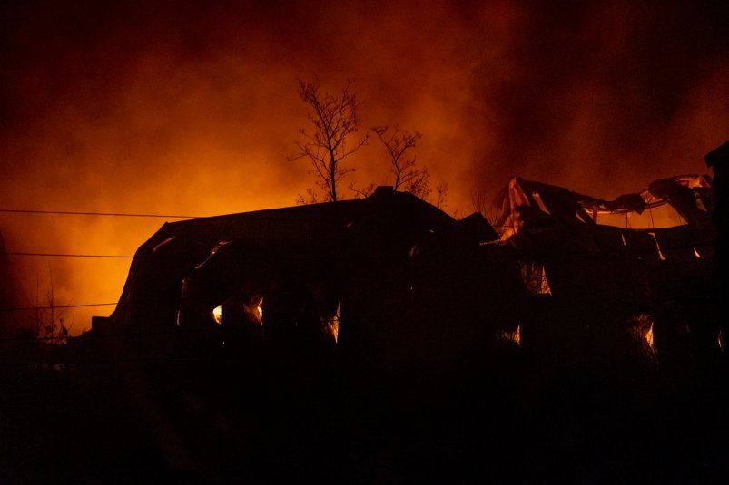 Подросток погиб на пожаре в пригороде Улан-Удэ