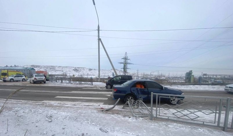 В Улан-Удэ трое детей пострадали в крупном ДТП