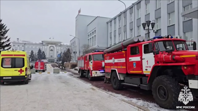 Эвакуацию правительства Бурятии прокомментировали в региональном МЧС