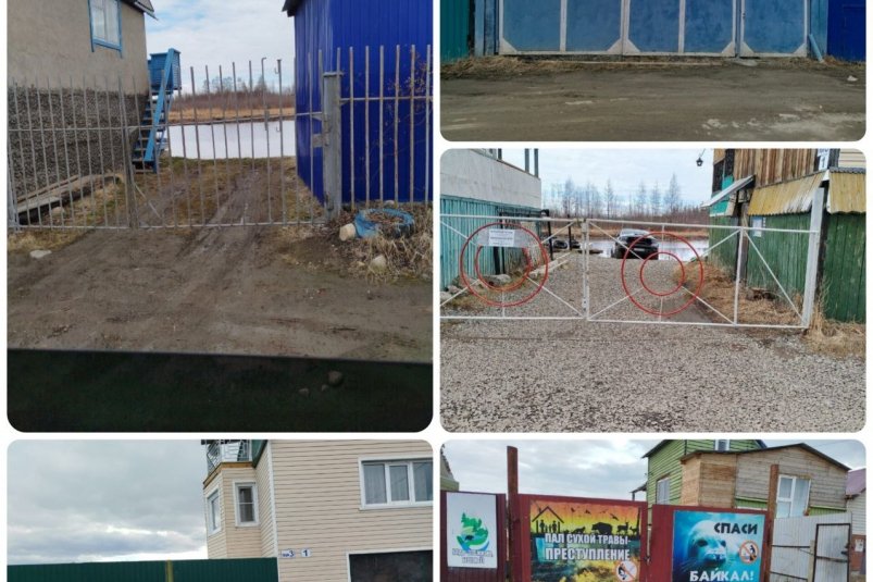 На севере Бурятии местные жители перегородили проезды к водоему