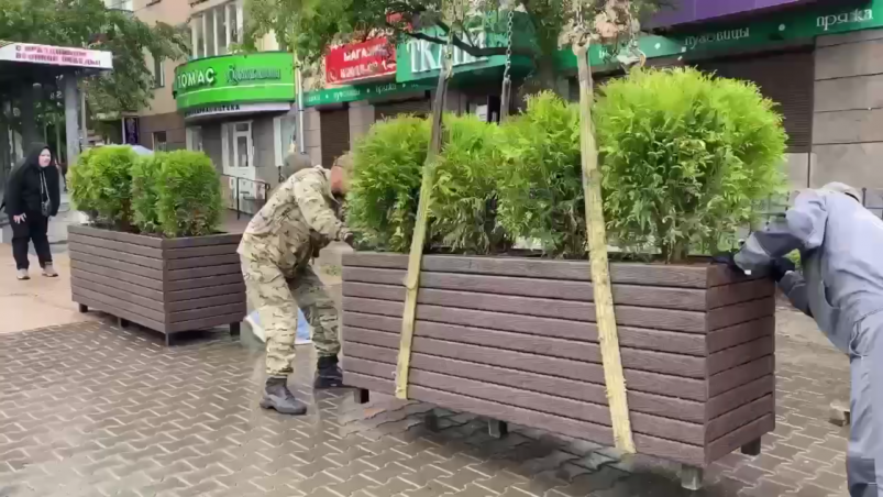 В Улан-Удэ начали устанавливать мобильные