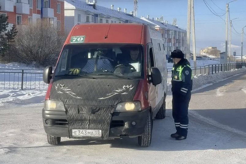 В Улан-Удэ пошла повальная проверка маршруток