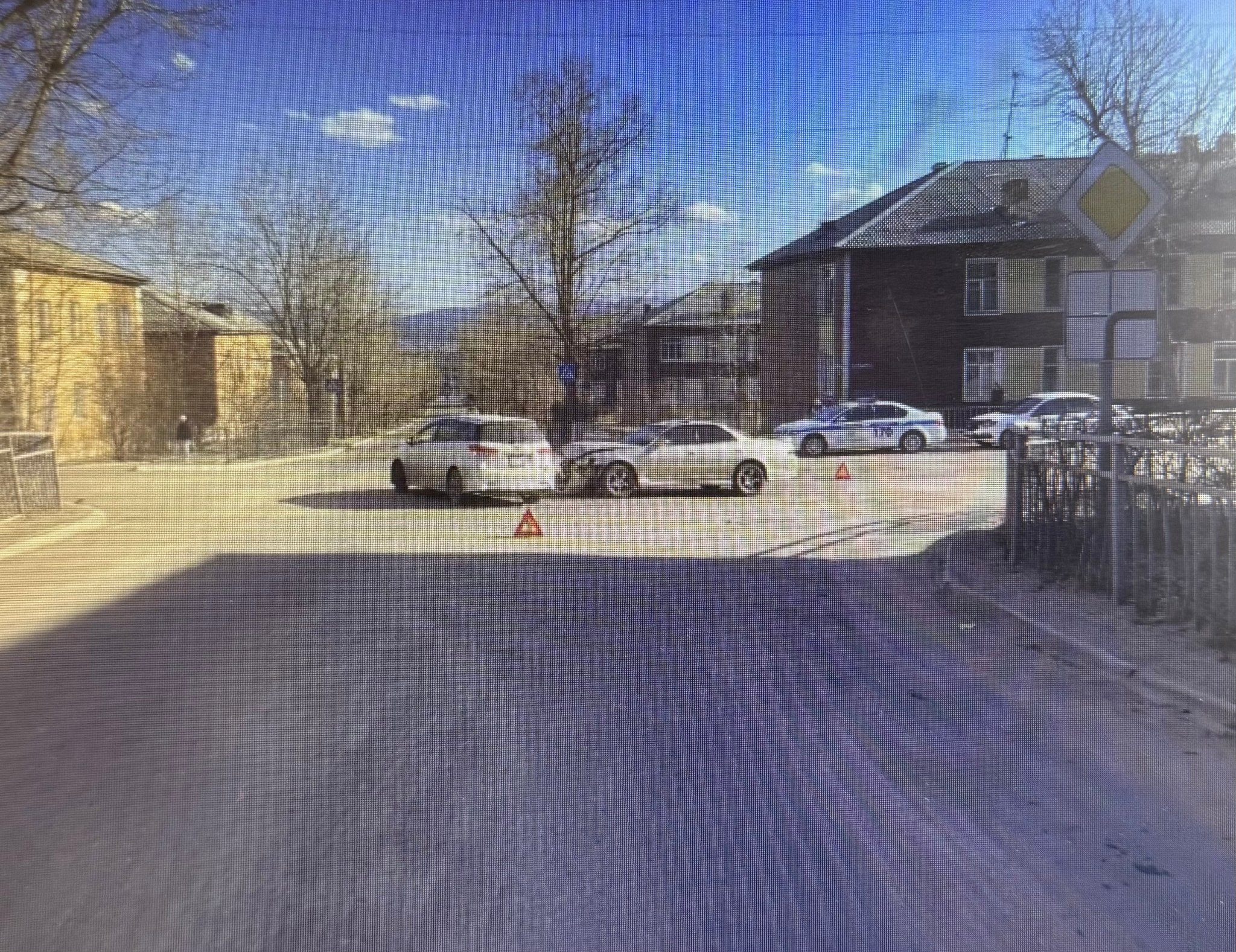 Неопытный водитель в Улан-Удэ устроил ДТП с пострадавшим ГИБДД по Бурятии