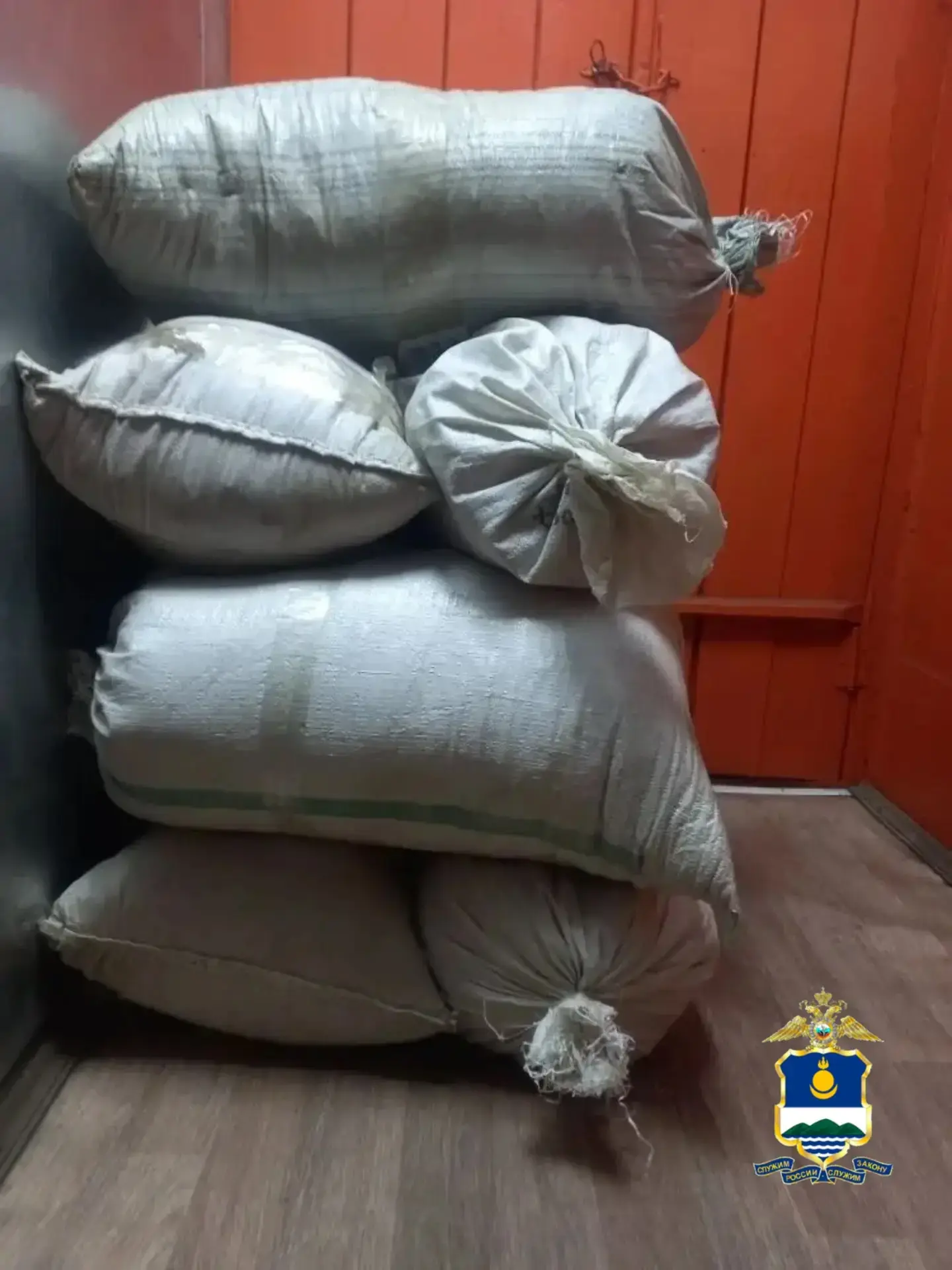 В Бурятии нашли схрон с 8 мешками наркотиков МВД по Бурятии