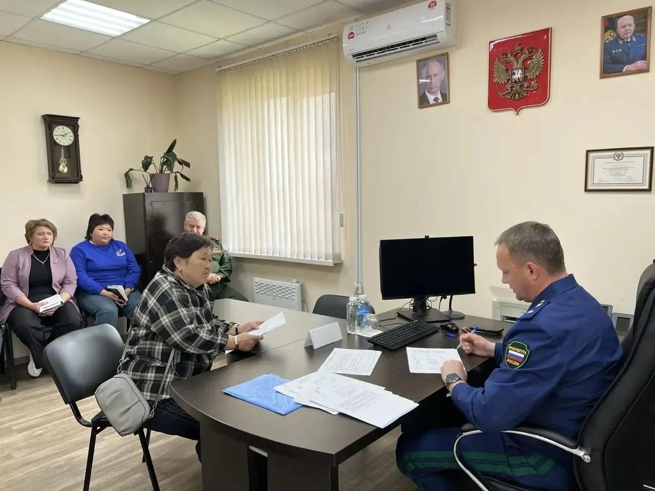 Прокурор Бурятии примет участников СВО и их семьи