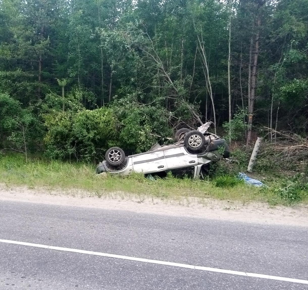 71-летний водитель &quotХонды ЦРВ&quot вылетел с трассы и скончался до приезда скорой помощи ГИБДД по Бурятии