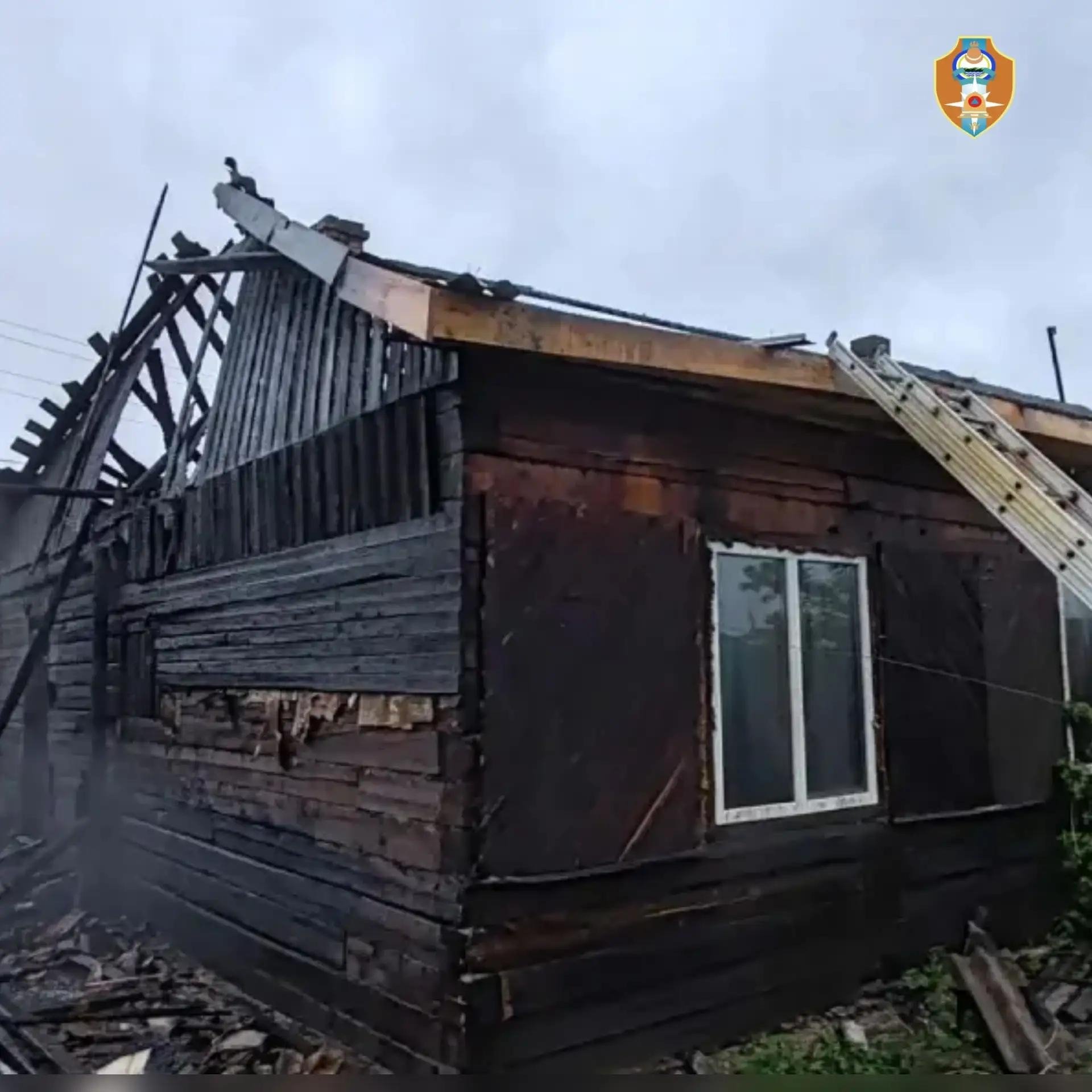 Возгорание началось на веранде дома из-за замыкания в мокром электросчётчике агентство ГО и ЧС Бурятии