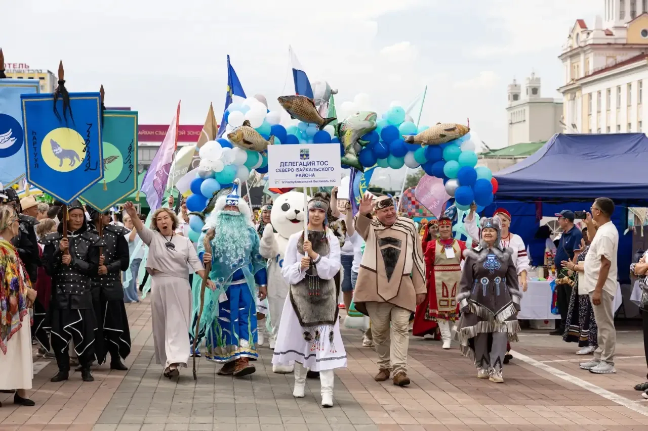 Фестиваль проходит в центре Улан-Удэ мэрия Улан-Удэ