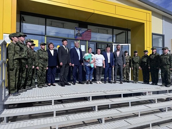 Имя Героя России присвоили спортивному комплексу в Бурятии правительство Бурятии
