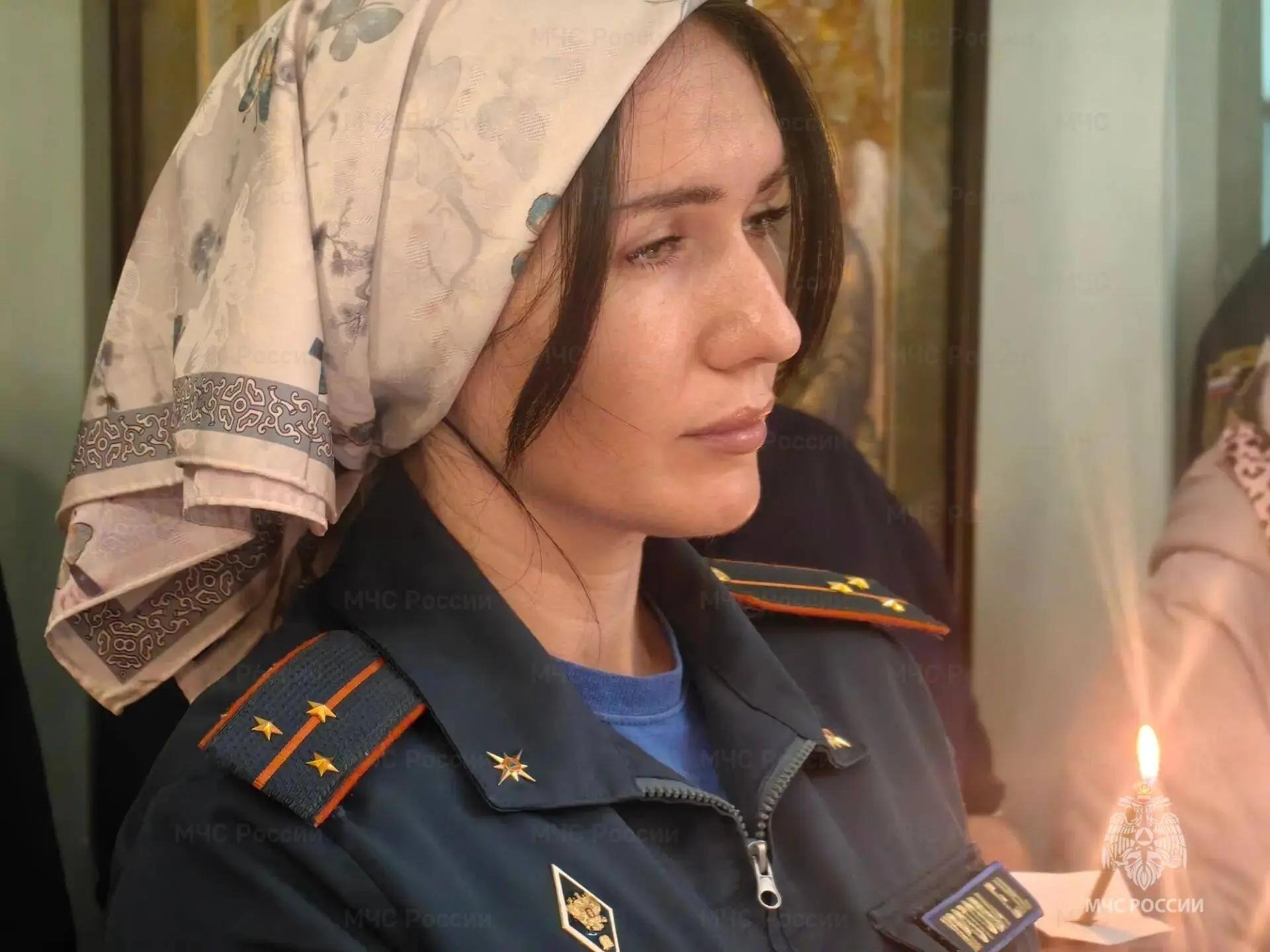 МЧС Бурятии почтило икону &quotНеопалимая Купина&quot в Улан-Удэ МЧС по Бурятии