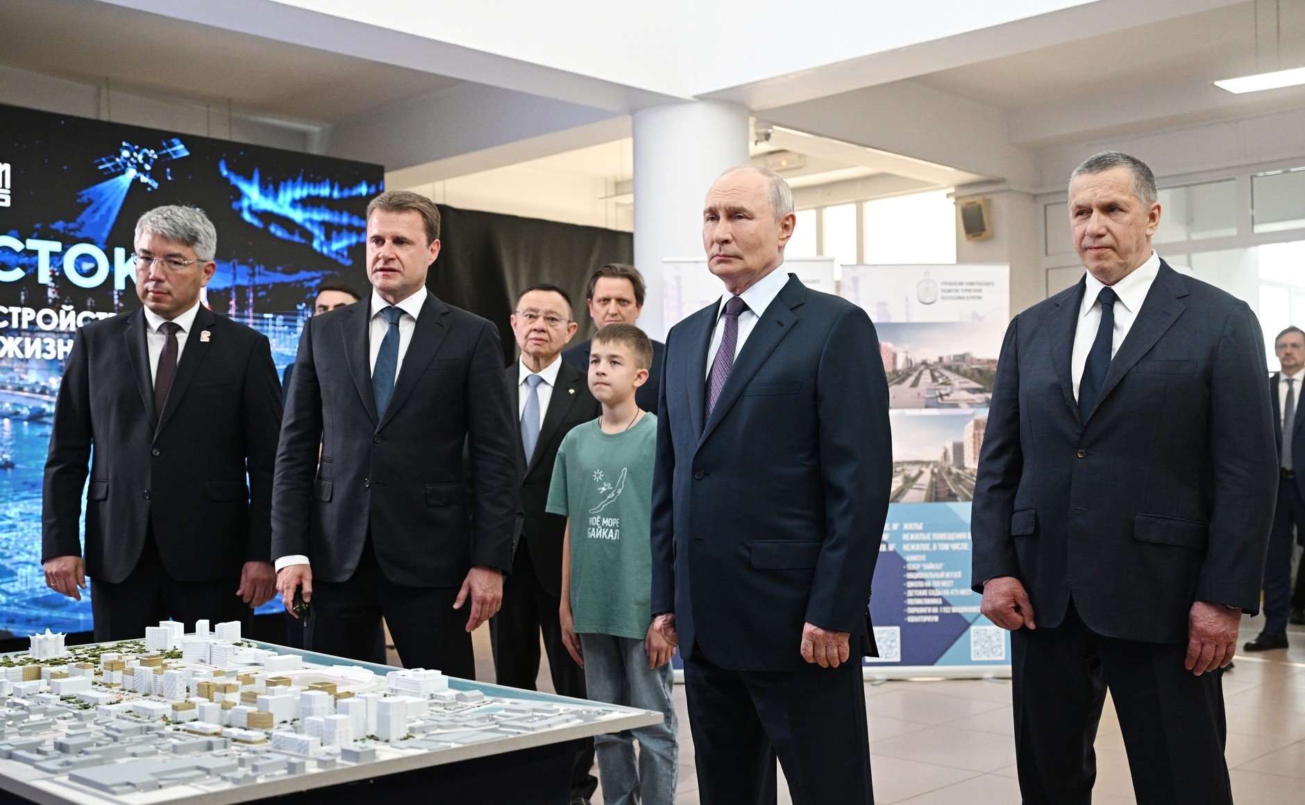 В. Путин побывал в Бурятии 10 августа Кремлин.ру