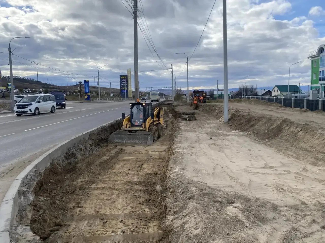 В Улан-Удэ у ТРЦ "Мёд" расширят повороты в 110-й и 113-й микрорайоны